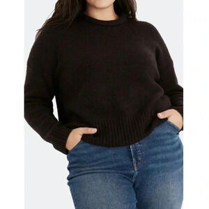 Madewell Fulton Alpaca Wool Blend Pullover Sweater